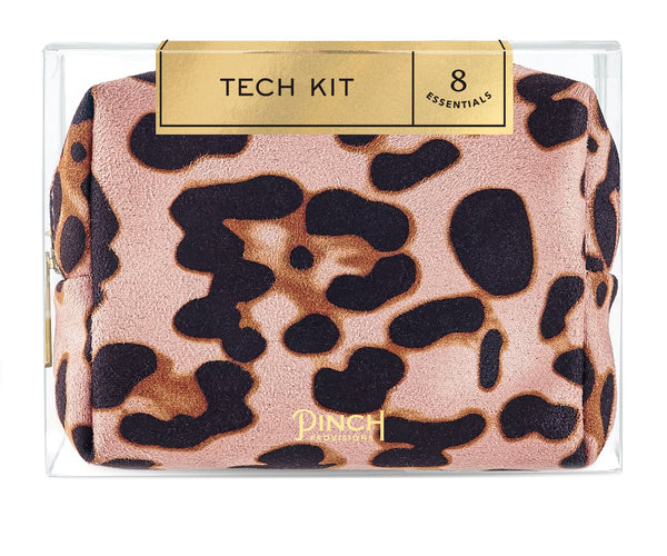 Blush Leopard Tech Kit
