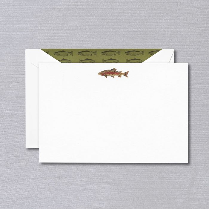 Trout Correspondence Card S/10