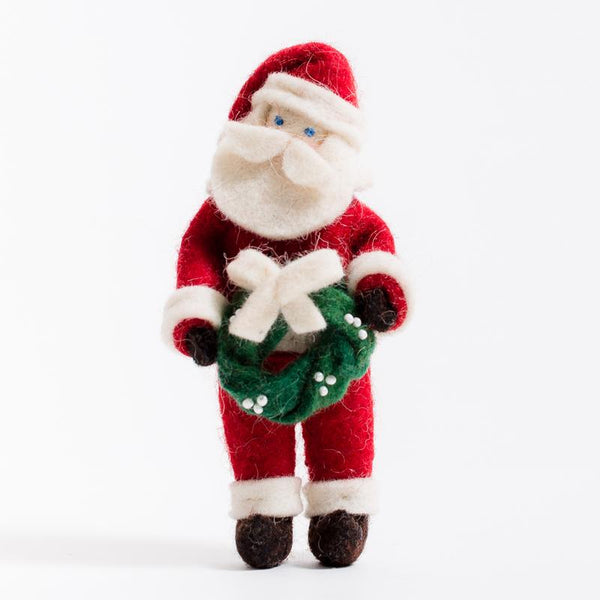 Frosty Festival Ornaments - Santa, Snowman & Rudolph